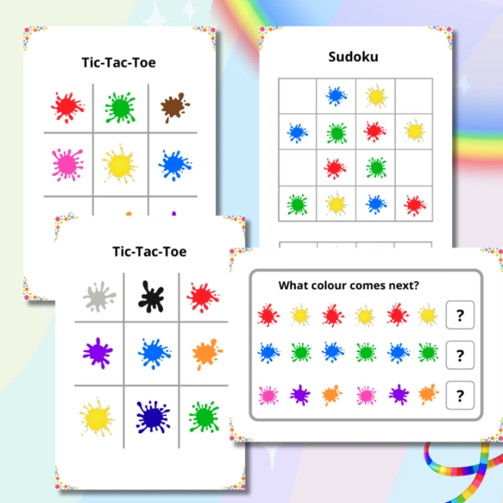 Zestaw Colours - język angielski - EduBazarek