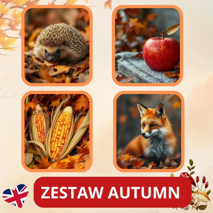 Zestaw Autumn - język angielski - EduBazarek