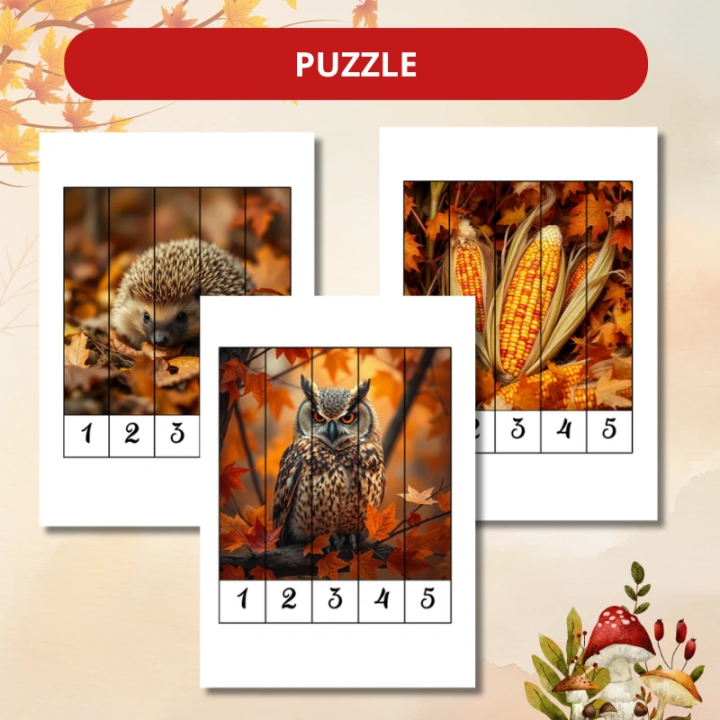 Zestaw Autumn - język angielski - EduBazarek