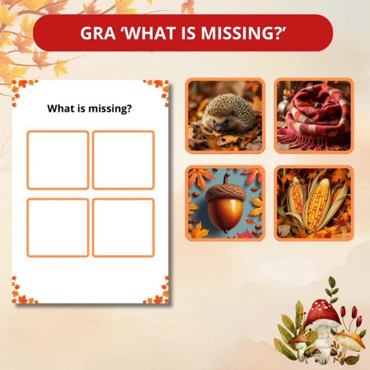 Zestaw Autumn - język angielski - EduBazarek