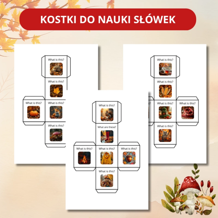 Zestaw Autumn - język angielski - EduBazarek