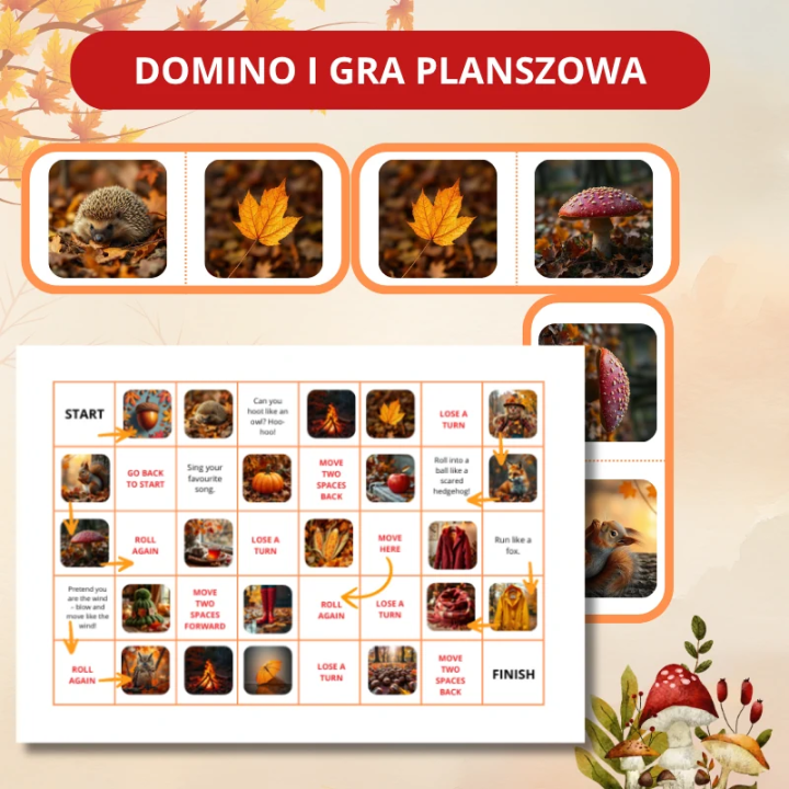 Zestaw Autumn - język angielski - EduBazarek