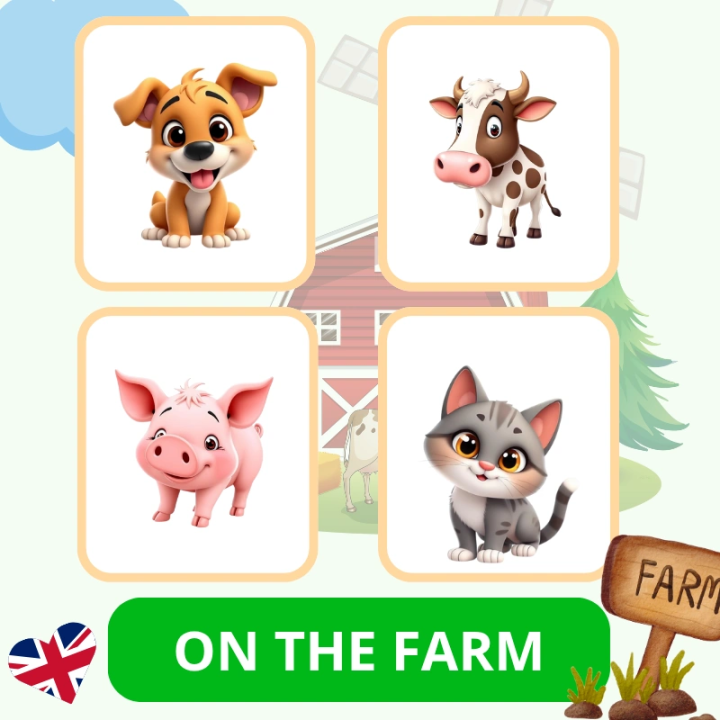 On the Farm - język angielski - EduBazarek
