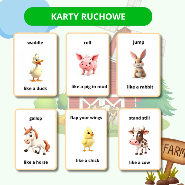 On the Farm - język angielski - EduBazarek