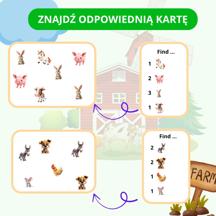 On the Farm - język angielski - EduBazarek