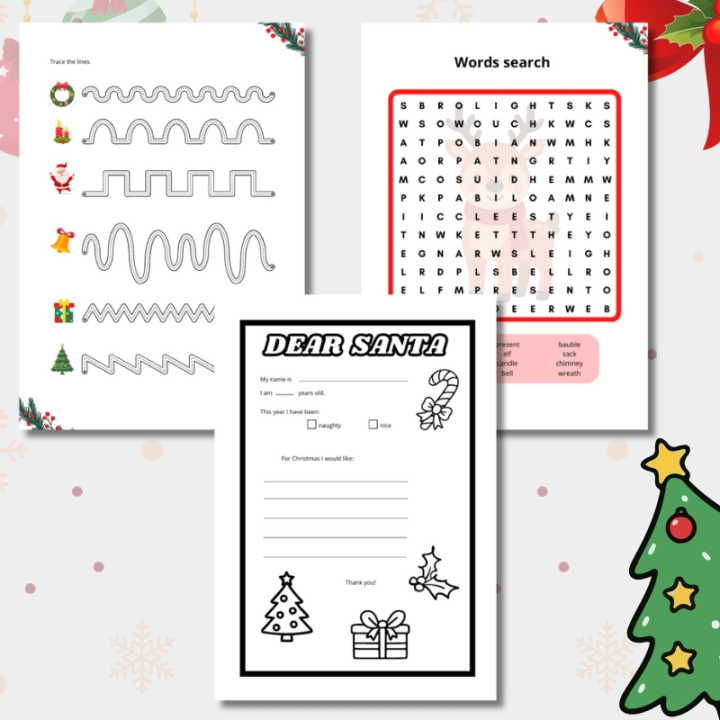 Christmas Worksheets - EduBazarek