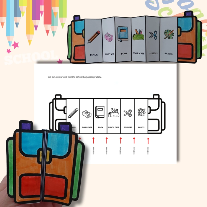 School Supplies Worksheets - język angielski - EduBazarek