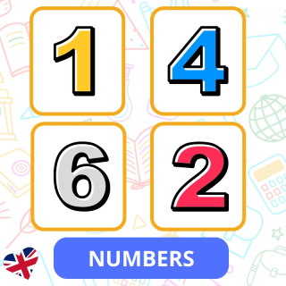 Zestaw Numbers - język angielski - EduBazarek
