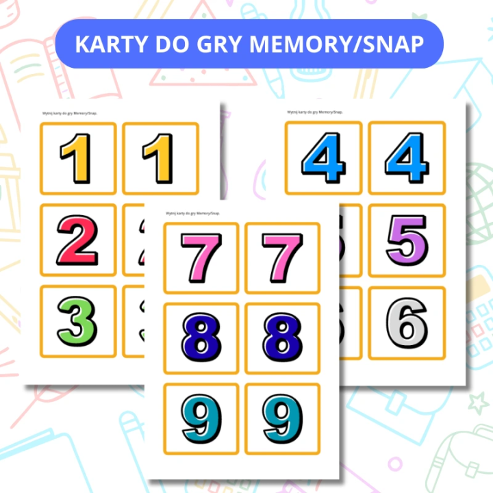 Zestaw Numbers - język angielski - EduBazarek