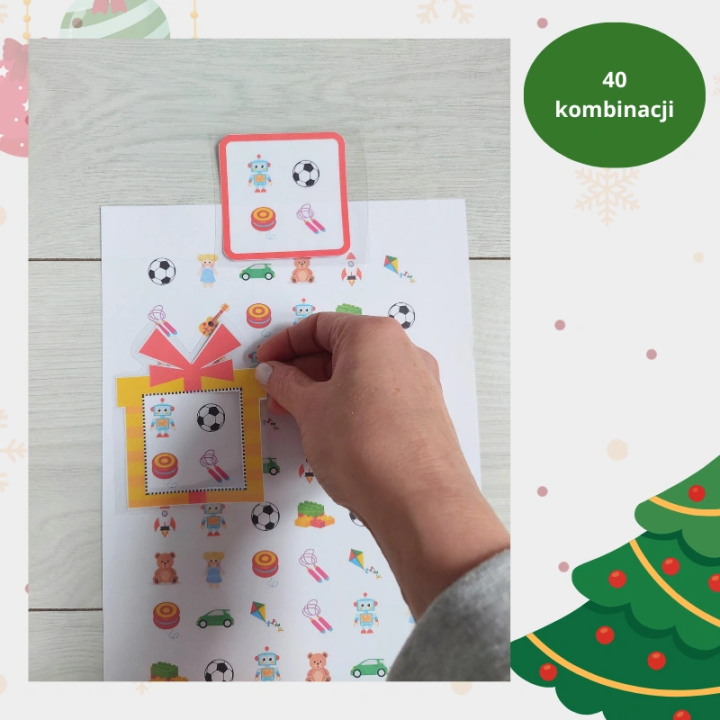 Zabawa Znajdź Zabawki - gra edukacyjna EduBazarek