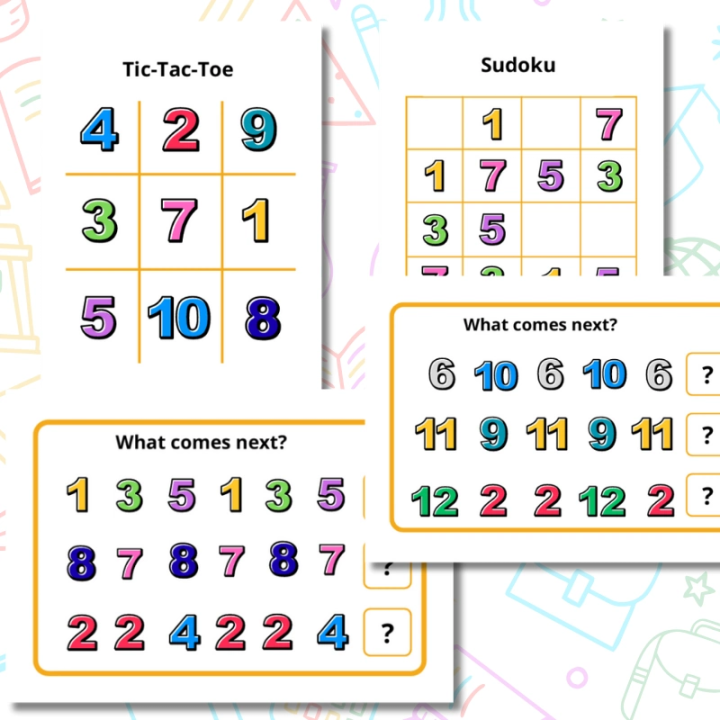Zestaw Numbers - język angielski - EduBazarek