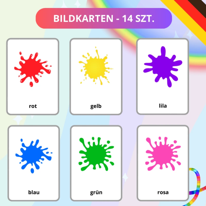 Zestaw Farben - język niemiecki - EduBazarek