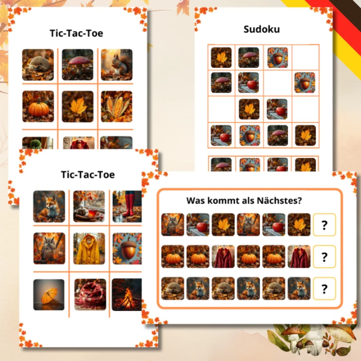 Zestaw Herbst - język niemiecki - EduBazarek