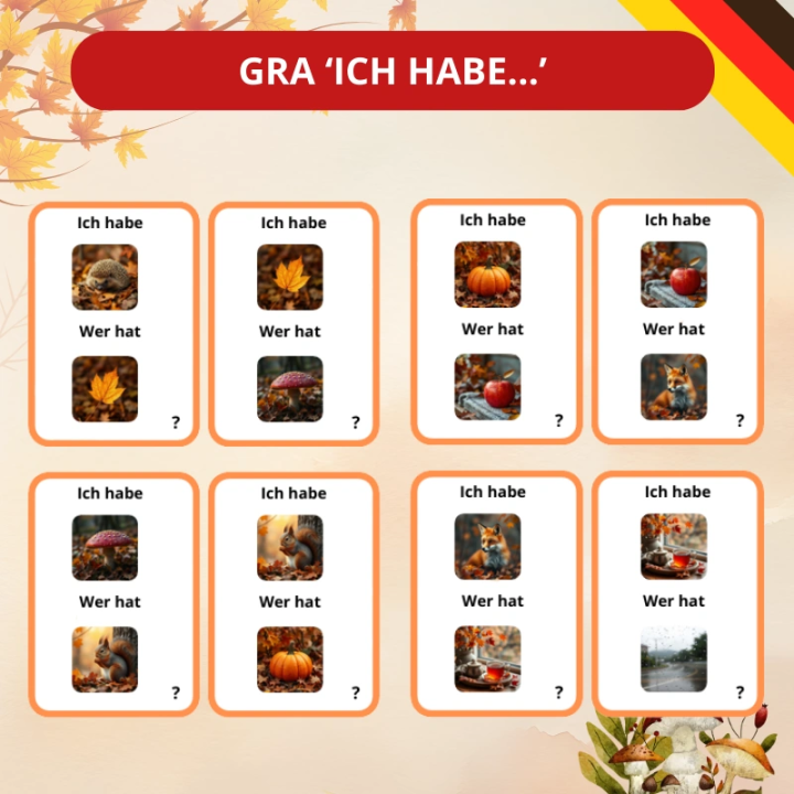 Zestaw Herbst - język niemiecki - EduBazarek