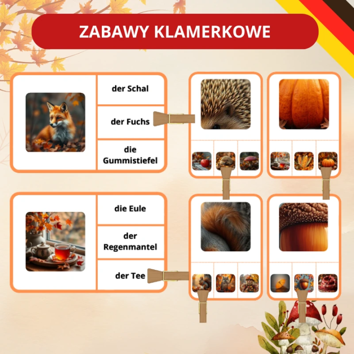 Zestaw Herbst - język niemiecki - EduBazarek