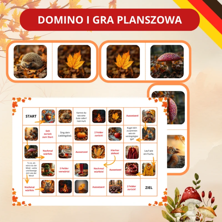 Zestaw Herbst - język niemiecki - EduBazarek