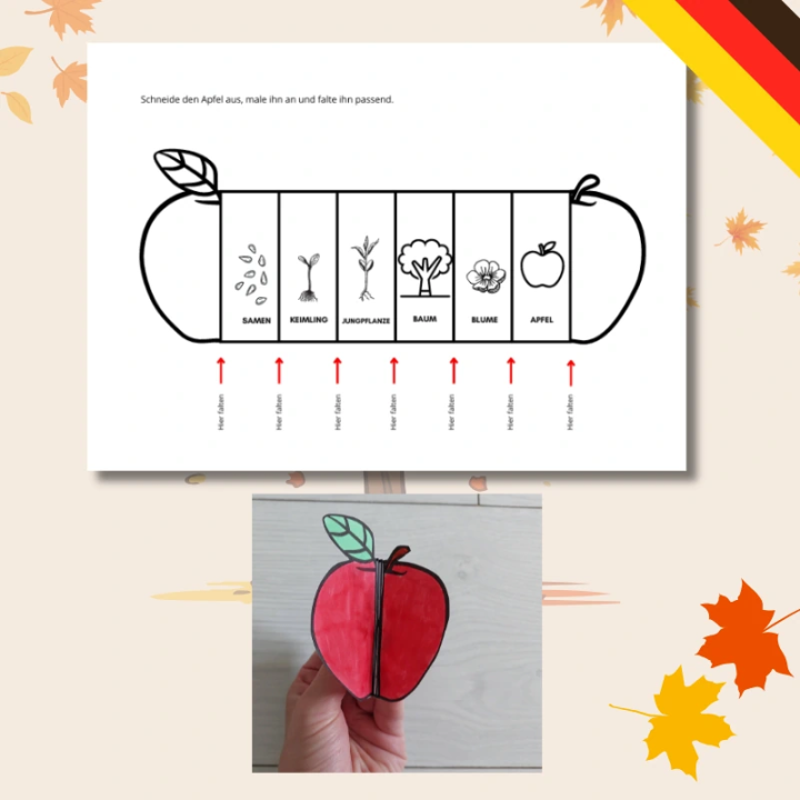 Herbst - Karty Pracy - język niemiecki - EduBazarek