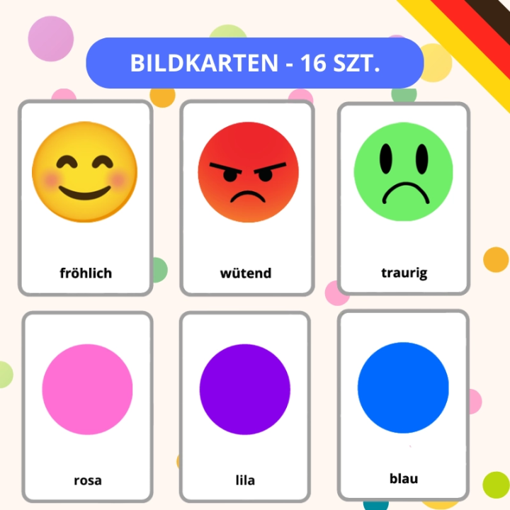 Zestaw Tag des Punktes - język niemiecki - EduBazarek