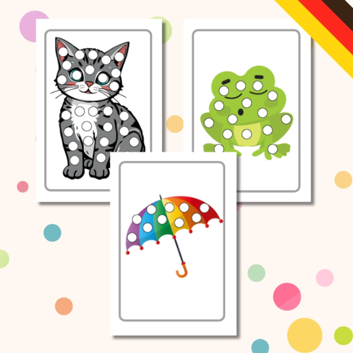 Zestaw Tag des Punktes - język niemiecki - EduBazarek