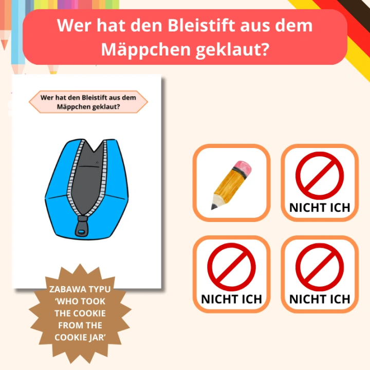 Zestaw Schulsachen - język niemiecki - EduBazarek