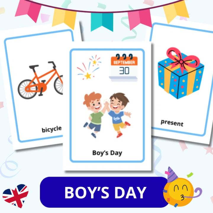 Zestaw Boys Day - język angielski - EduBazarek