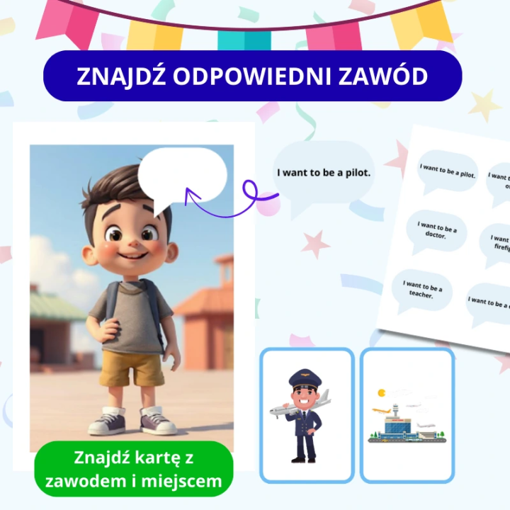 Zestaw Boys Day - język angielski - EduBazarek