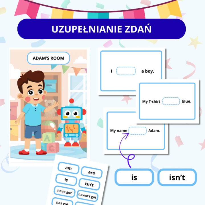 Zestaw Boys Day - język angielski - EduBazarek