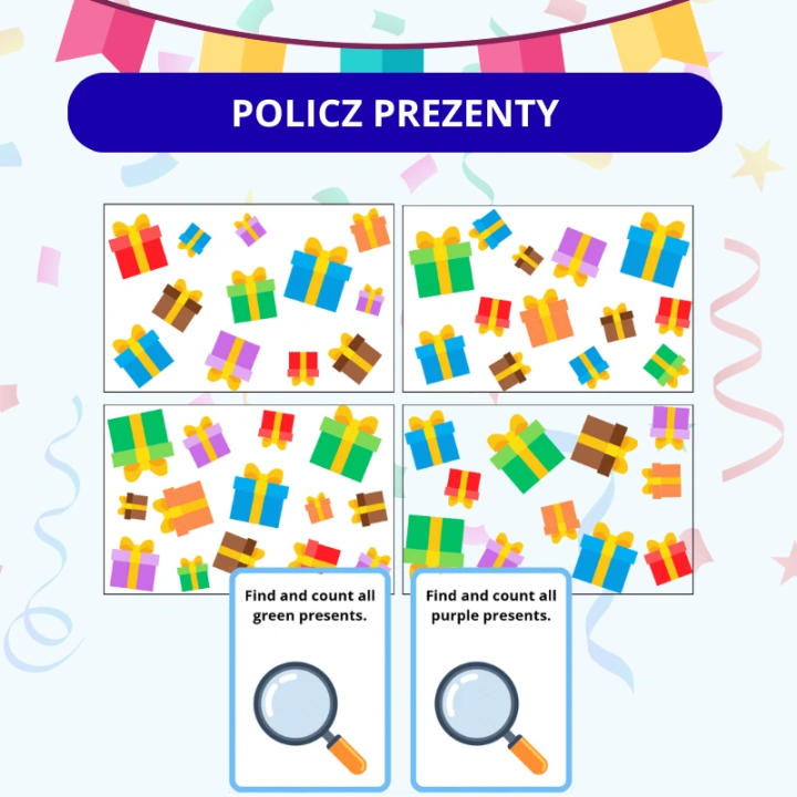 Zestaw Boys Day - język angielski - EduBazarek