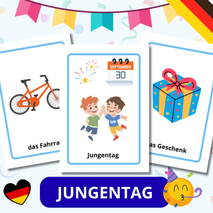 Zestaw Jungentag - język niemiecki - EduBazarek