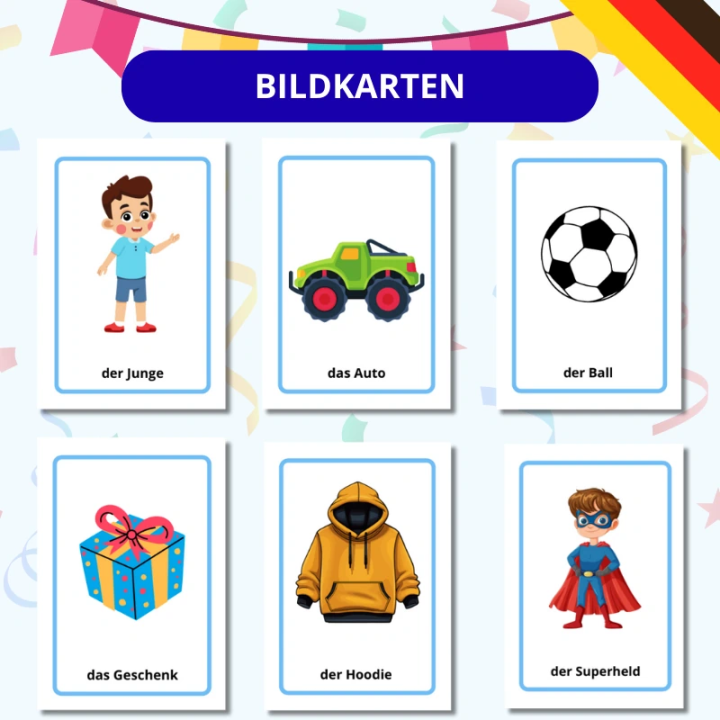 Zestaw Jungentag - język niemiecki - EduBazarek