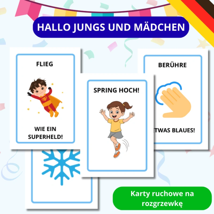 Zestaw Jungentag - język niemiecki - EduBazarek