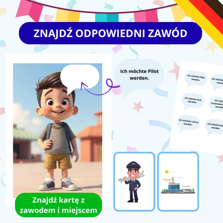 Zestaw Jungentag - język niemiecki - EduBazarek