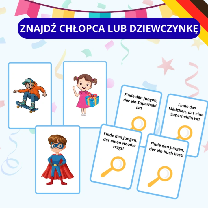 Zestaw Jungentag - język niemiecki - EduBazarek