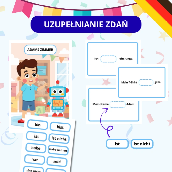 Zestaw Jungentag - język niemiecki - EduBazarek