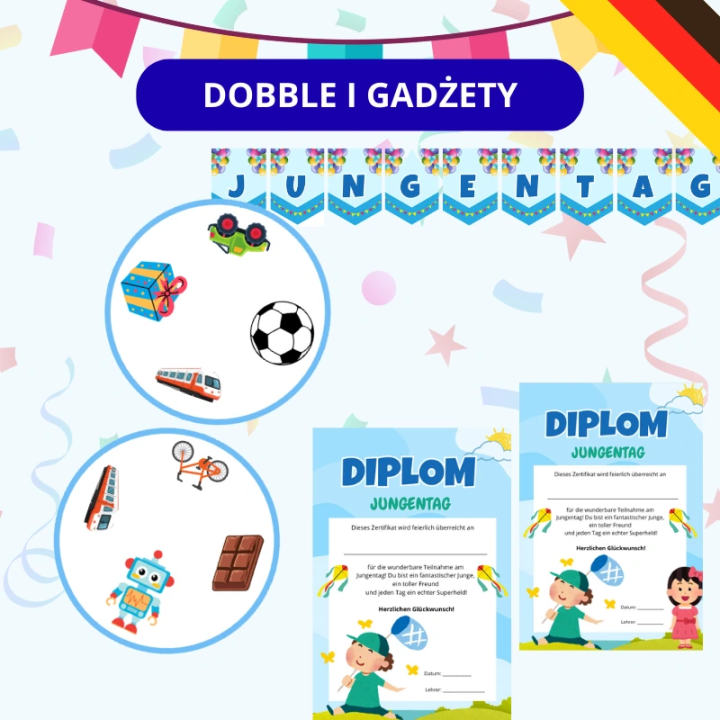 Zestaw Jungentag - język niemiecki - EduBazarek