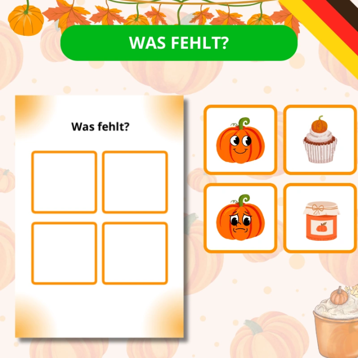 Kurbispaket - język niemiecki - EduBazarek