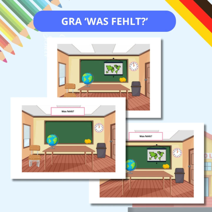 Zestaw Meine Schule - język niemiecki - EduBazarek