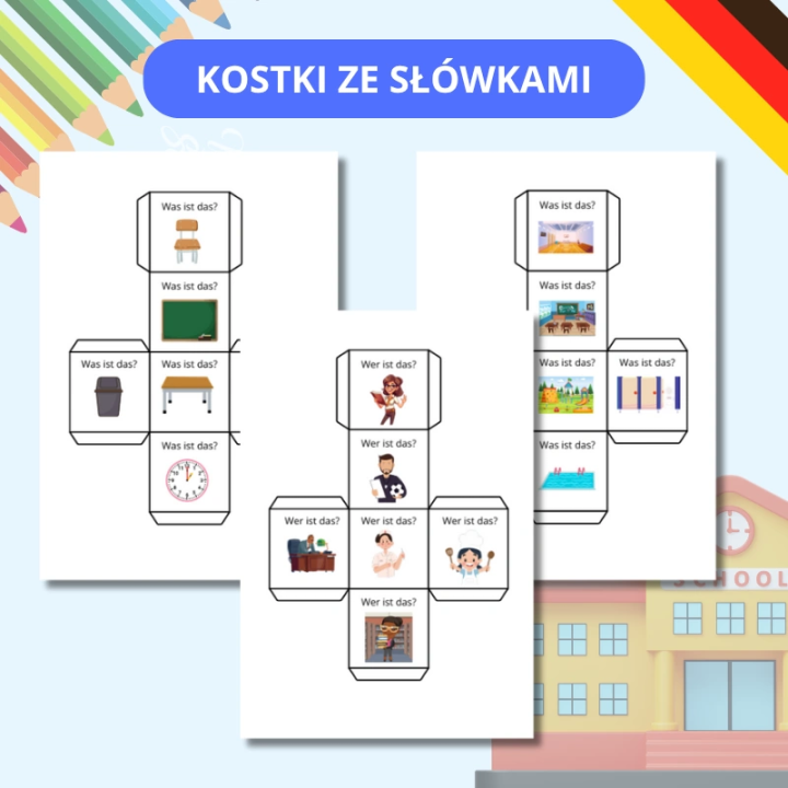Zestaw Meine Schule - język niemiecki - EduBazarek
