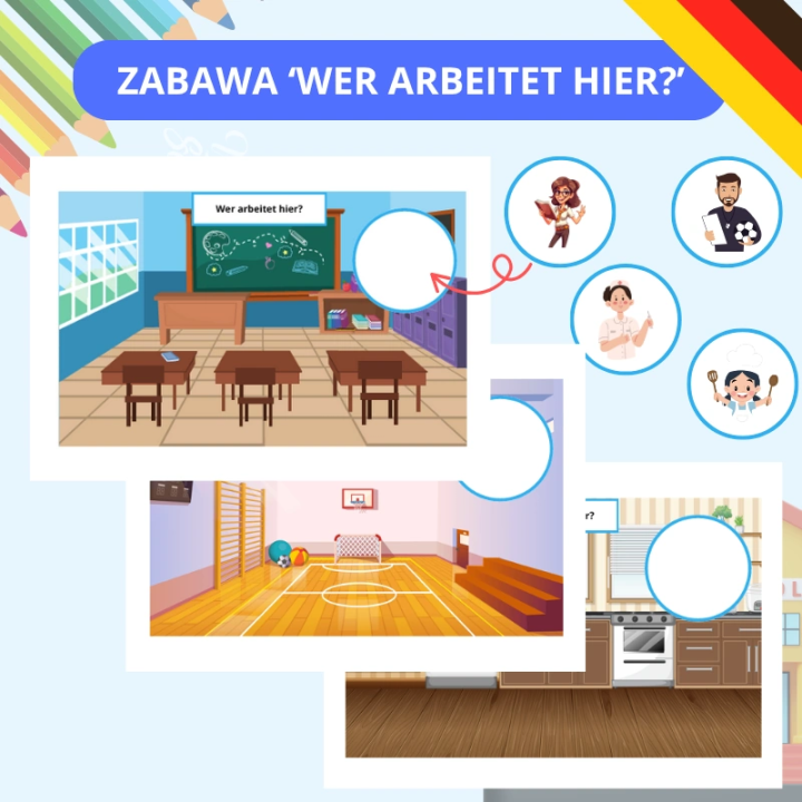 Zestaw Meine Schule - język niemiecki - EduBazarek