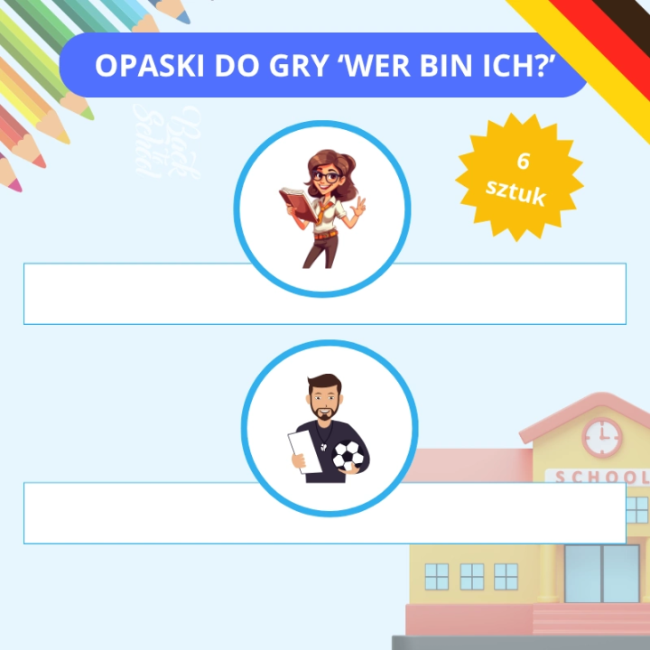 Zestaw Meine Schule - język niemiecki - EduBazarek