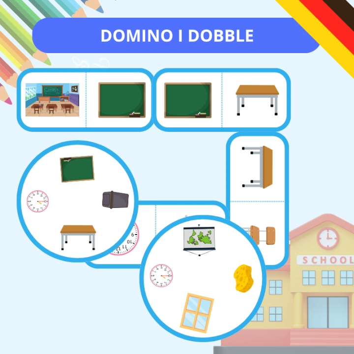 Zestaw Meine Schule - język niemiecki - EduBazarek