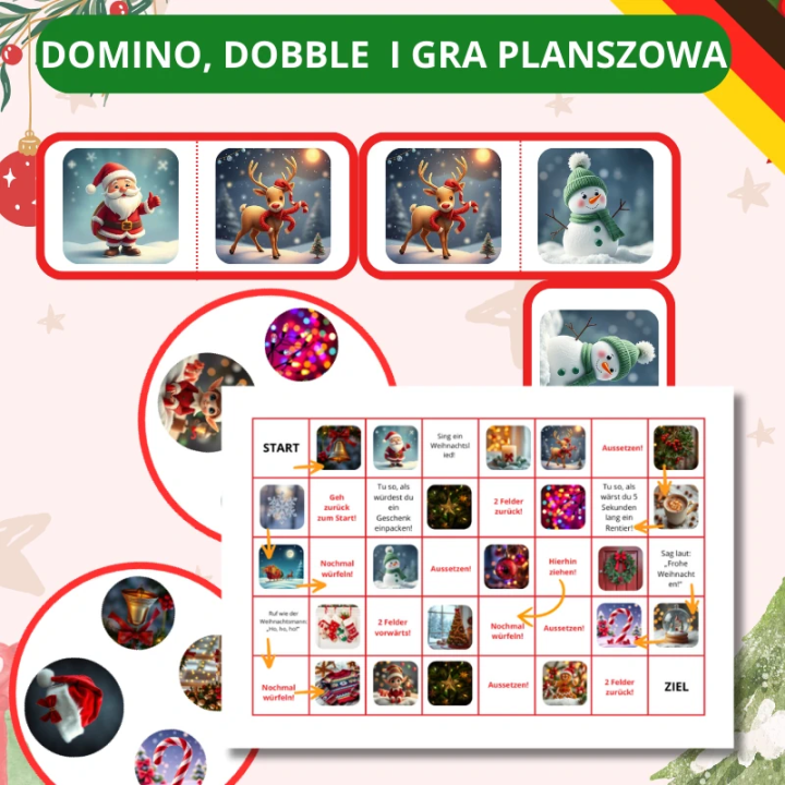 Weihnachtspaket - język niemiecki - Edubazarek