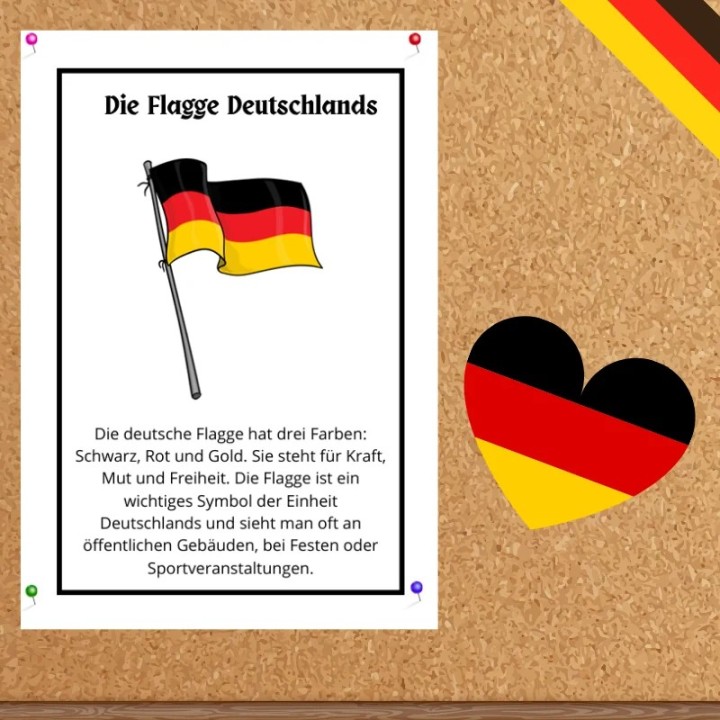 Gazetka Symbole Narodowe Niemiec - EduBazarek