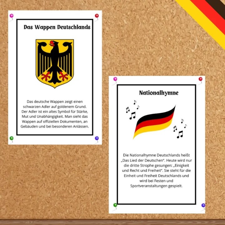 Gazetka Symbole Narodowe Niemiec - EduBazarek