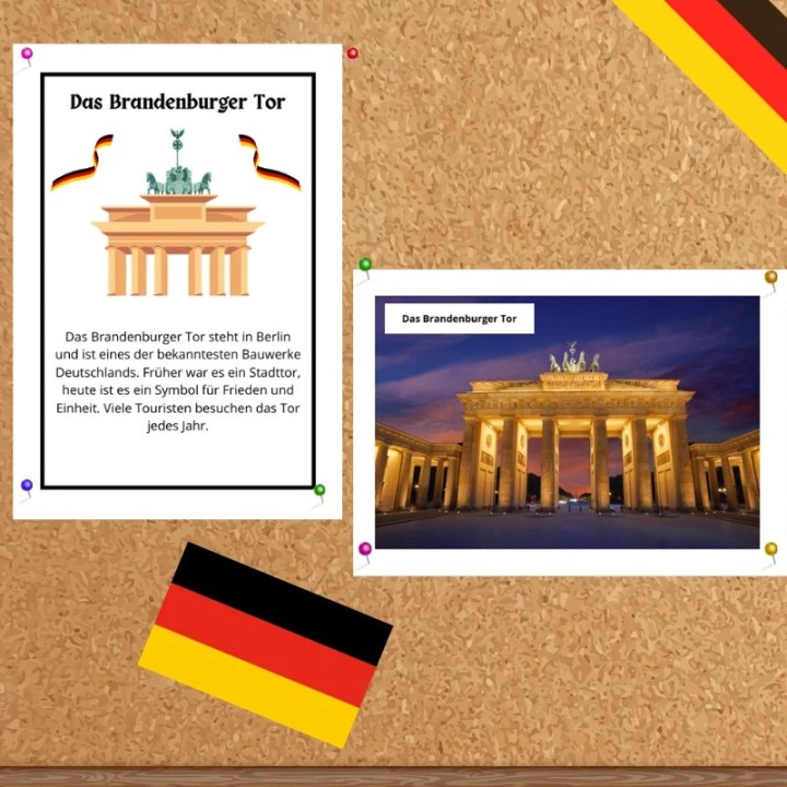 Gazetka Symbole Narodowe Niemiec - EduBazarek