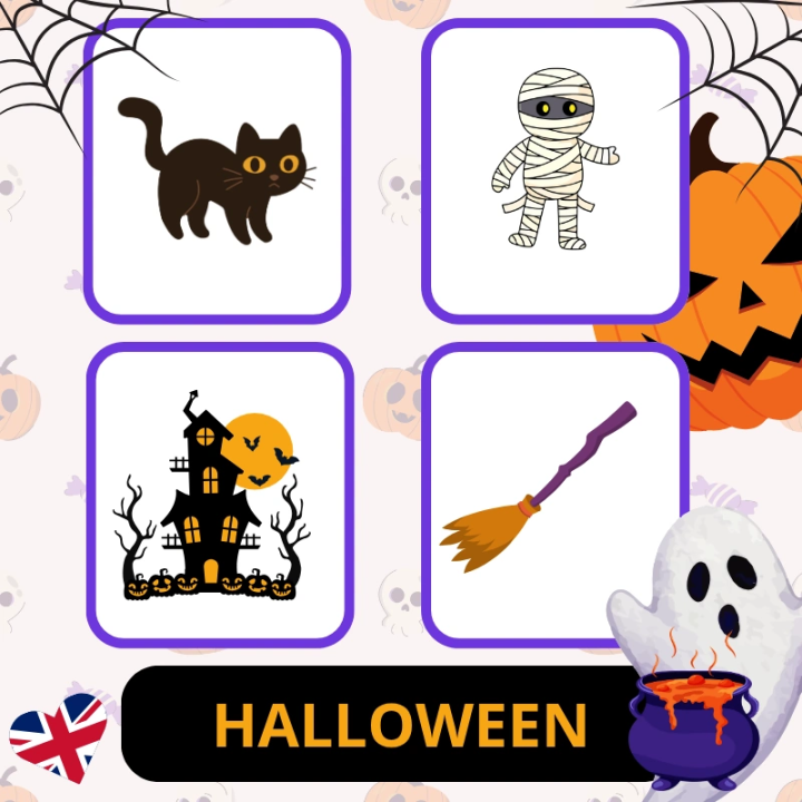 Zestaw Halloween - język angielski - EduBazarek