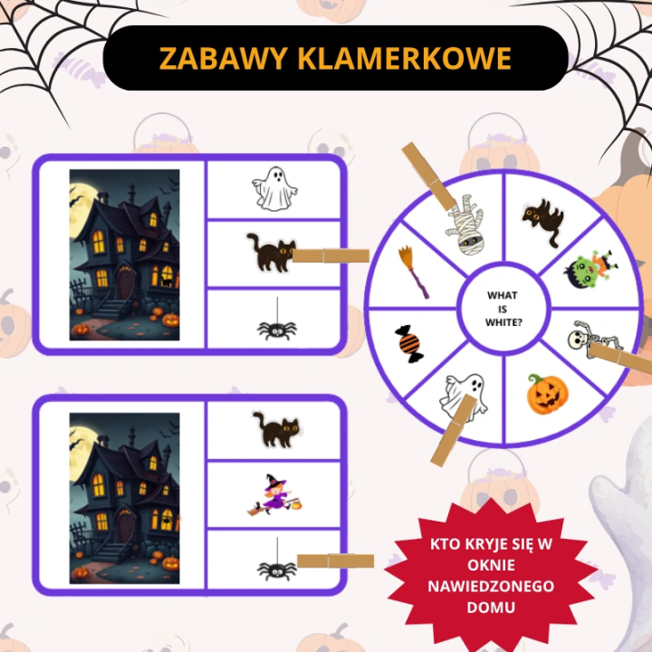 Zestaw Halloween - język angielski - EduBazarek