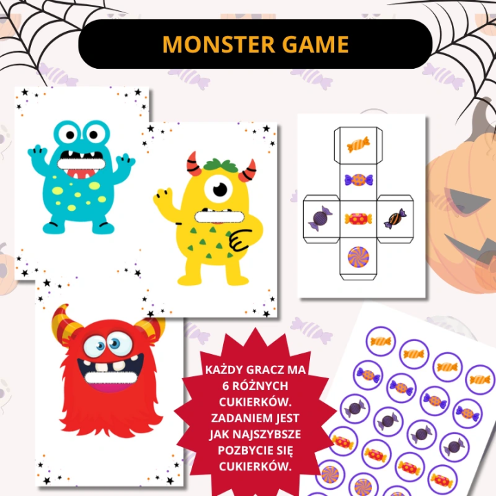 Zestaw Halloween - język angielski - EduBazarek