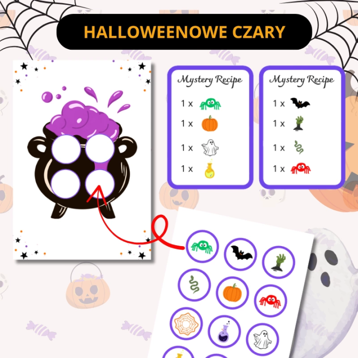 Zestaw Halloween - język angielski - EduBazarek