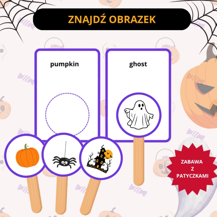 Zestaw Halloween - język angielski - EduBazarek
